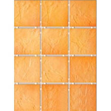 Kerama Marazzi Юката Оранжевый Настенная плитка 30x40 см, Россия, под мозаику - фото 1 - фото 1