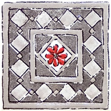 Kerama Marazzi Юката в9561146 Декор 9,9x9,9 см, Россия - фото 1 - фото 1