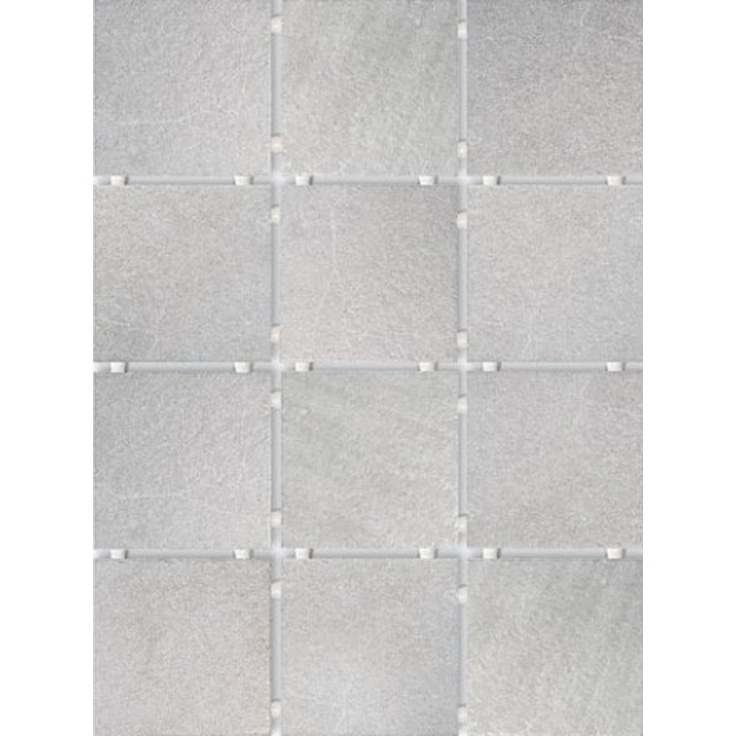 Kerama Marazzi Караоке 1220T Серый из 12 частей 9,9х9,9 Настенная плитка 30x40 см, Россия, под мозаику - фото 1
