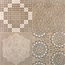 Kerama Marazzi Королевская дорога SG614500R Орнамент коричневый Керамогранит 60x60 см, Россия, под камень  - фото 1
