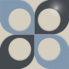 Kerama Marazzi Креп ID06 Инсбург Серо-синий Lapp. Керамогранит 42x42 см, Россия - фото 1 - фото 1