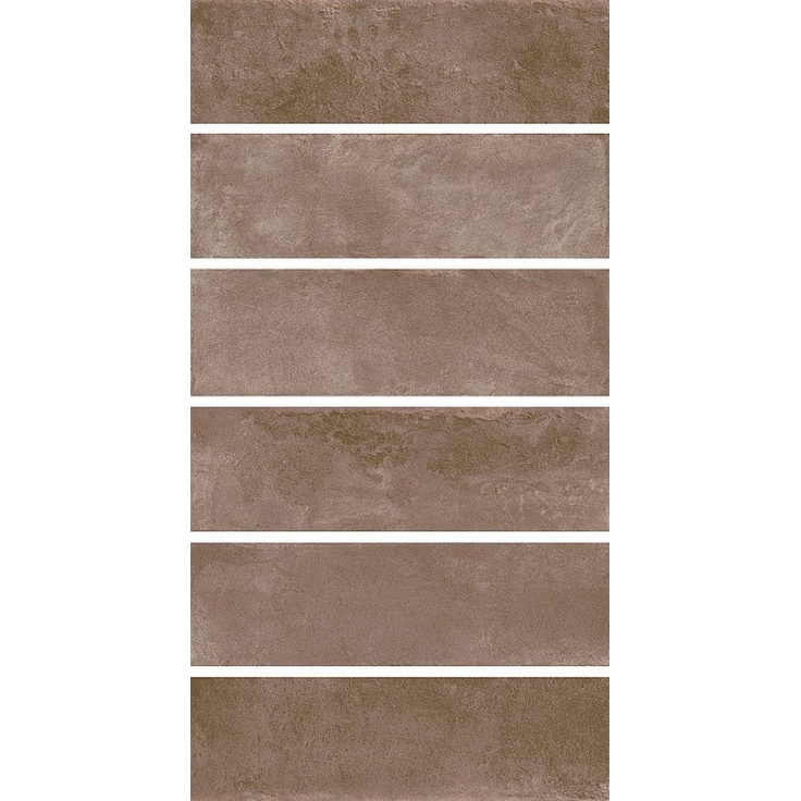 Kerama Marazzi Маттоне 2908 Коричневый Настенная плитка 8,5x28,5 см, Россия - фото 1
