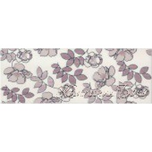 Kerama Marazzi Ньюпорт STG\C182\15010 Цветы фиолетовый Декор 15x40 см, Россия, ничего - фото 1 - фото 1