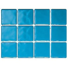 Kerama Marazzi Оранжерея 1 1224 "Сезоны" 99х99  122голубой Настенная плитка 30x40 см, Россия, под мозаику - фото 1 - фото 1