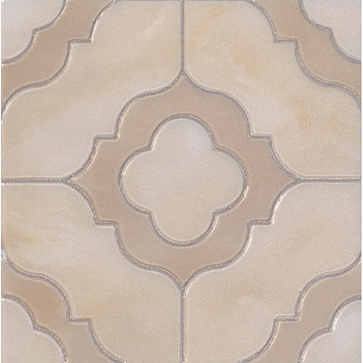 Kerama Marazzi Помильяно MLD\B64\SG1550L Бежевый Lapp. Вставка 14,5x14,5 см, Россия, под камень  - фото 1
