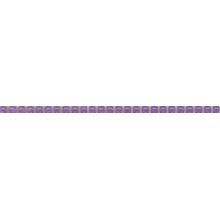 Kerama Marazzi Сады Форбури POD013 Бисер Фиолетовый Карандаш 20x0,6 см, для ванной, стиль: современный, цвет: фиолетовый, Россия - фото 1 - фото 1
