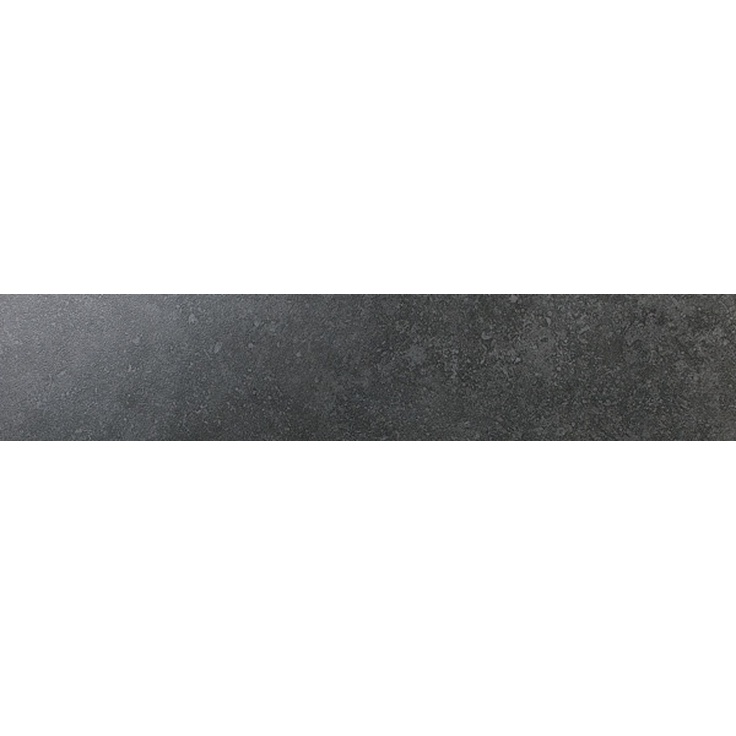 Kerama Marazzi Сенат SG156000R\5BT Сенат Черный Rect. Плинтус 8x40,2 см, Россия, под камень  - фото 1