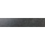 Kerama Marazzi Сенат SG156000R\5BT Сенат Черный Rect. Плинтус 8x40,2 см, Россия, под камень  - фото 1