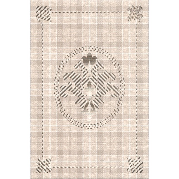 Kerama Marazzi Традиция AD\B178\8236 Клетка Декор 20x30 см, Россия, под обои  - фото 1