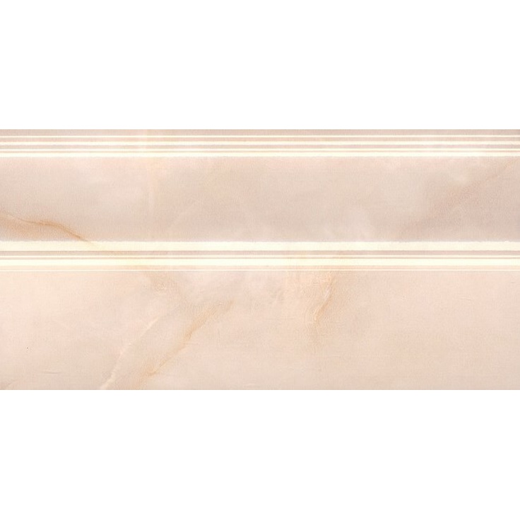 Kerama Marazzi Вирджилиано FMA008R Бежевый Плинтус 15x30 см, Россия, под камень  - фото 1