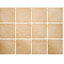 Kerama Marazzi Юката 1141    Беж Светлый, Полотно 30х40 из 12 частей 9,9х9,9 Матовая Настенная плитка 9,9x9,9 см, Россия, под мозаику - фото 1 - фото 1