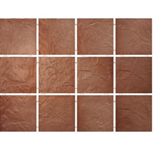 Kerama Marazzi Юката 1144    Коричневый, Полотно 30х40 из 12 частей 9,9х9,9 Матовая Настенная плитка 9,9x9,9 см, Россия - фото 1 - фото 1