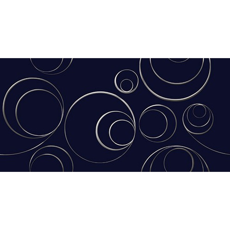 Керлайф Stella Arabesco Blue Декор 31,5x63 см, Россия, под обои  - фото 1