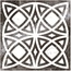 Kerranova Black & White 2m61/d01 Lapp.Rect. Панно 120x120 см, Россия, под мозаику - фото 1