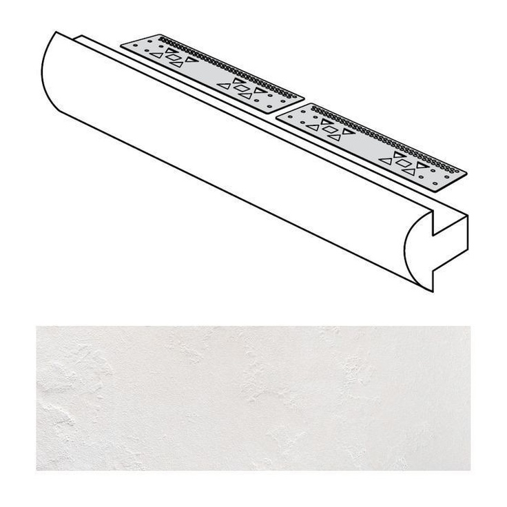 La Fabbrica Ceramiche Pietra lavica Torello Per Gradino Arenal Спец. Элемент 4x60 см, Италия - фото 1