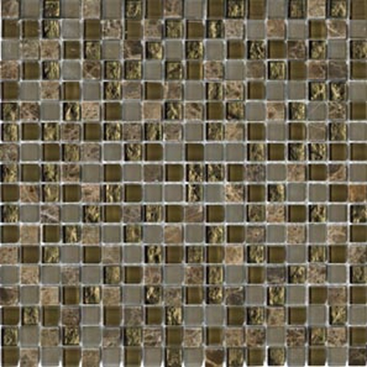 L`antic colonial (Porcelanosa Grupo) Mosaicos Eternity Emperador 1.5x1.5 Мозаика 29,7x29,7 см, Испания - фото 1