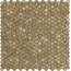 L`antic colonial (Porcelanosa Grupo) Mosaics Collection L244008671 Gravity Aluminium Hexagon Gold Мозаика 31x31 см, Испания, под мозаику - фото 1