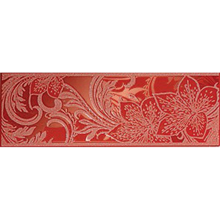 Lasselsberger (LB-Ceramics) Азур Алый 1501-0053 Бордюр 8,5x25 см, Россия - фото 1