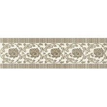 Lasselsberger (LB-Ceramics) Белла Серый 1501-0078 Бордюр 6x19,8 см, Россия, под обои  - фото 1 - фото 1