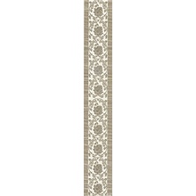 Lasselsberger (LB-Ceramics) Белла Серый 1503-0041 Бордюр 6x39,8 см, Россия, под обои  - фото 1 - фото 1