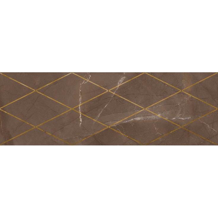 Lasselsberger (LB-Ceramics) Миланезе Дизайн 1664-0147 Римский Марроне Декор 20x60 см, Россия, под камень  - фото 1