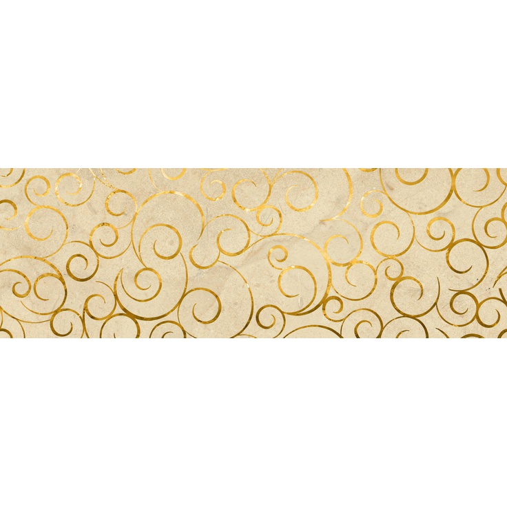 Lasselsberger (LB-Ceramics) Миланезе Дизайн Флорал крема 1664-0142 Декор 20x60 см, Россия, под обои  - фото 1