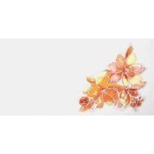 Lasselsberger (LB-Ceramics) Нега Акварель 4 оранжевый 1641-0045 Декор 19,8x39,8 см, Россия, под обои  - фото 1 - фото 1