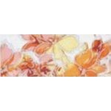 Lasselsberger (LB-Ceramics) Нега Акварель оранжевый 1501-0062 Бордюр 7,5x19,8 см, Россия, под обои  - фото 1 - фото 1