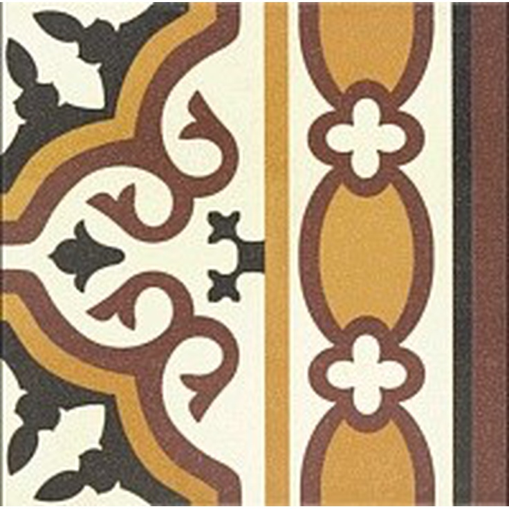 Mainzu Victorian V. Cenefa Gotic Декор 20x20 см, Испания, под обои  - фото 1