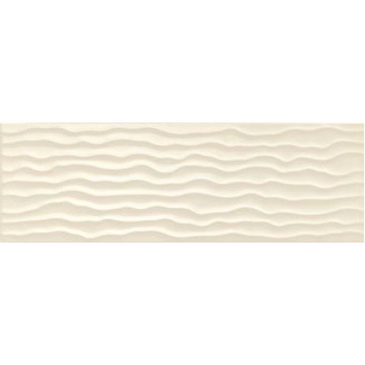 Marazzi Ragno Frame Cream R4YJ Struttura Cream Настенная плитка 25x76 см, Италия, под обои  - фото 1