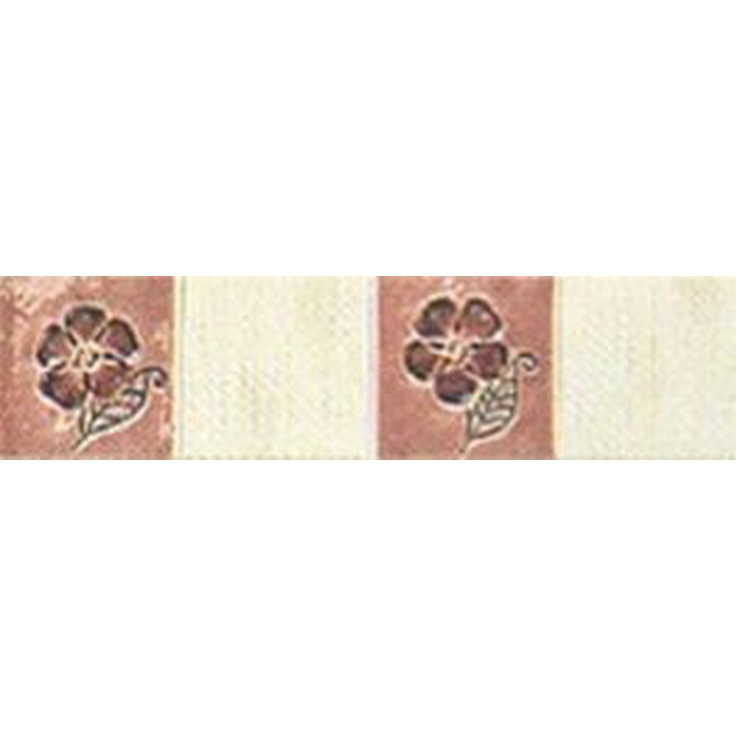 Marazzi spain Le Cristalline DG52 L-Court Corale Бордюр 5x20 см, Испания, под обои  - фото 1