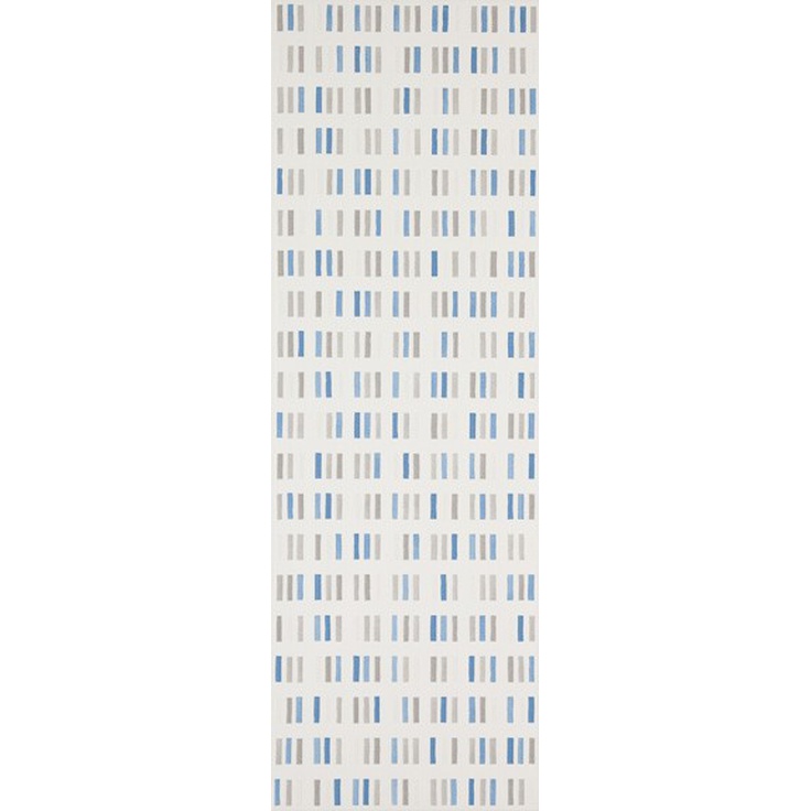 Marazzi Colourline MLEM White/Blue/Grey Decoro Декор 22x66,2 см, Италия, под обои  - фото 1
