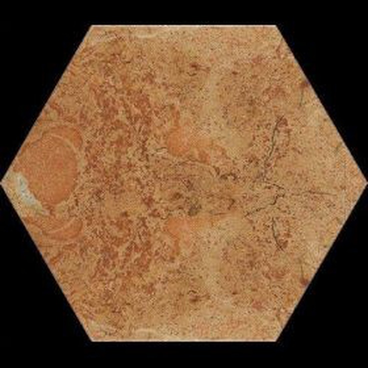 Marmocer Country PJF-ELSPT-002-ROJO 6 Corner Rojo Alicante Керамогранит 14,8x14,8 см, Китай, под камень  - фото 1