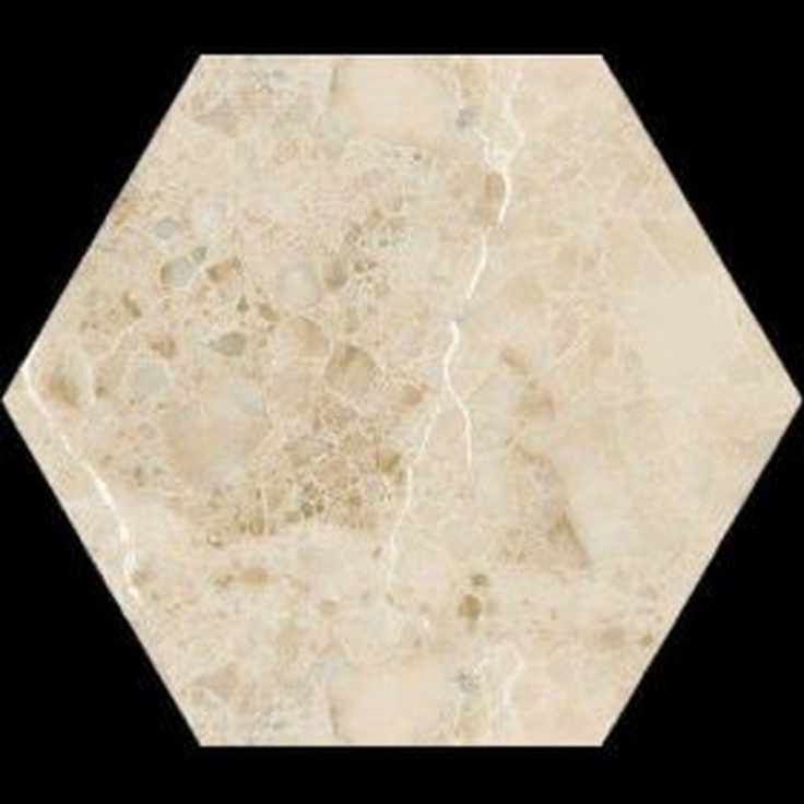 Marmocer Country PJF-ELSPT-002-NT 6 Corner Latte Керамогранит 14,8x14,8 см, Китай, под камень  - фото 1