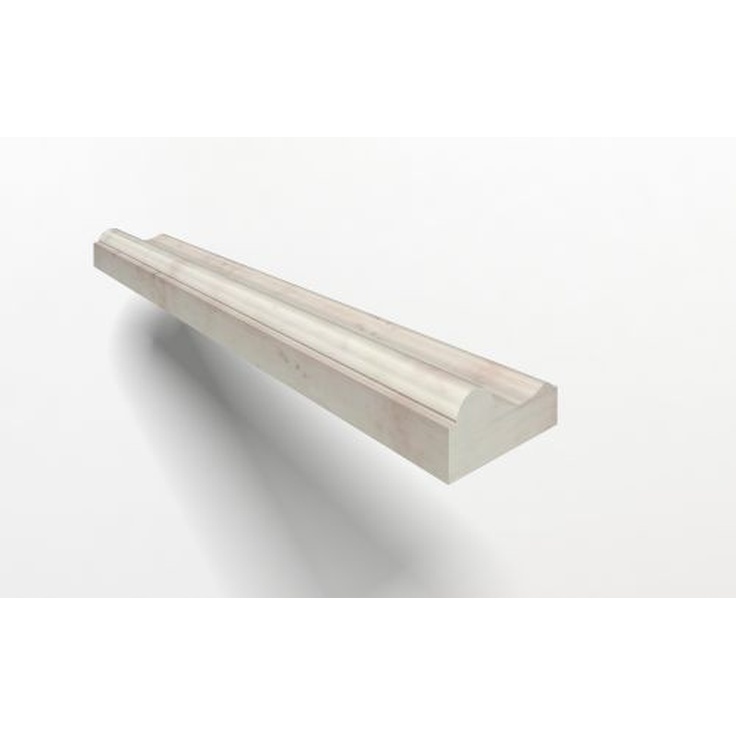 Marmocer Moldings Молдинг Diana White-2 Настенная плитка 5x120 см, Китай, под камень  - фото 1