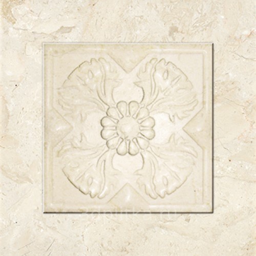 Royal 09 Carving Super Ivory Country 14,9x14,9 декор от Marmocer купить ...
