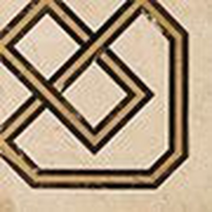 Marmocer Waterjet 29 Бордюр Настенная плитка 22,5x22,5 см, Китай - фото 1