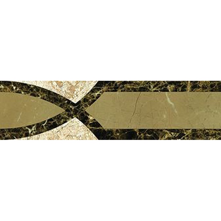 Marmocer Waterjet 51 Бордюр Настенная плитка 16x60 см, Китай - фото 1