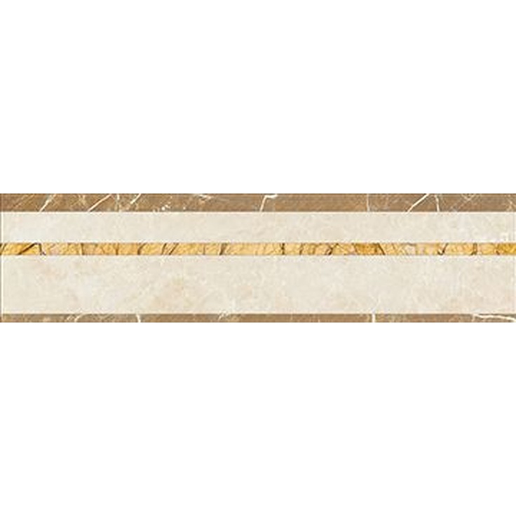 Marmocer Waterjet Бордюр-2 Настенная плитка 12x60 см, Китай, под камень  - фото 1