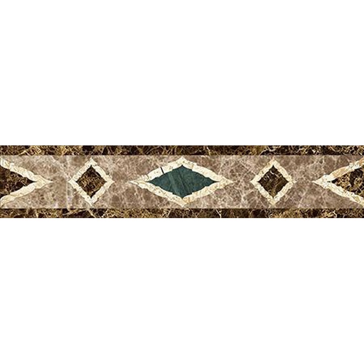 Marmocer Waterjet 59 Бордюр Настенная плитка 12x60 см, Китай, под обои  - фото 1