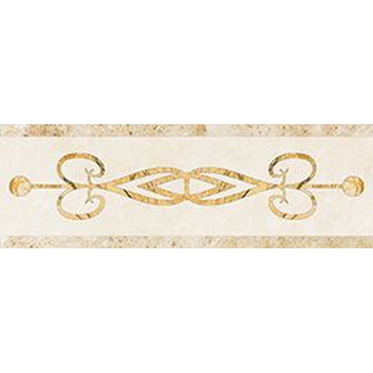 Marmocer Waterjet Бордюр-4 Настенная плитка 20x60 см, Китай, под обои  - фото 1