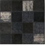 Metropol Ceramica Cirrus Taco Chess Negro Вставка 9,5x9,5 см, Испания, под мозаику - фото 1
