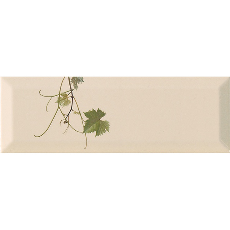 Monopole Ceramica Moscatel Crema 4 Декор 10x30 см, Испания, под кирпич  - фото 1