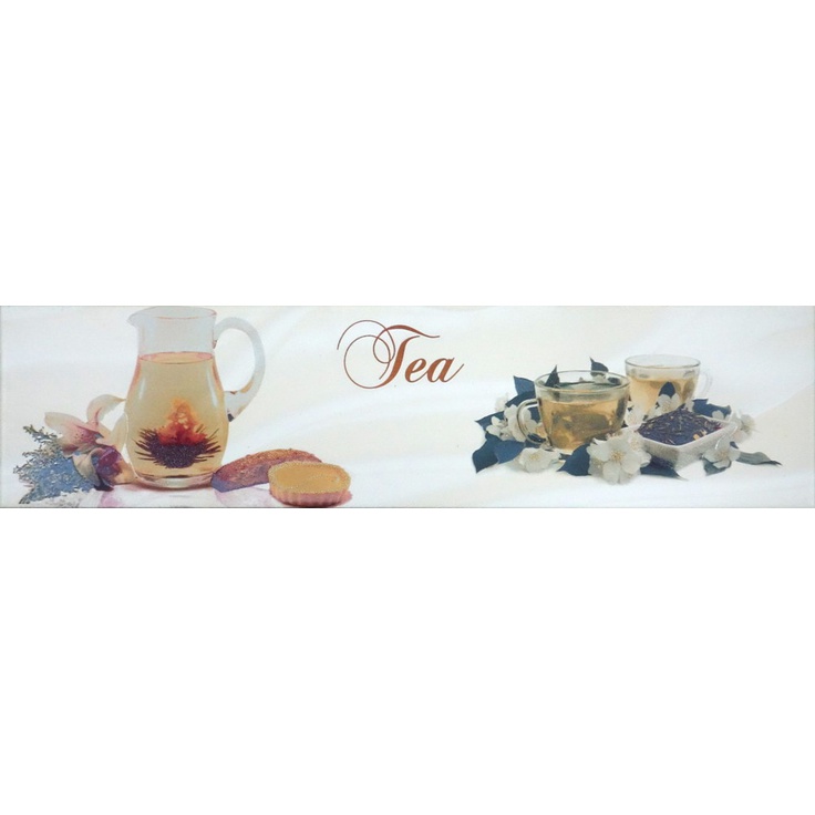 Monopole Ceramica Sweet Tea Декор 10x40 см, Испания, под обои  - фото 1