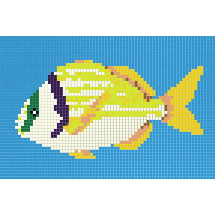 Vidrepur Wood Pez Happy (на сетке) Мозаика 31,7x31,7 см, Испания, под мозаику - фото 1