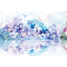 Муза-Керамика Forget-me-not P4D248 Панно 40x60 см - фото 1 - фото 1