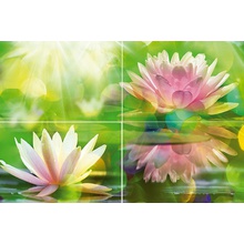 Муза-Керамика Lotus P4D287 Панно 40x60 см - фото 1 - фото 1