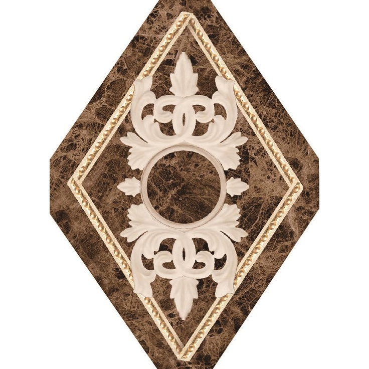 Navarti Crema Marfil Inserto Oka Декор 10,5x14,5 см, Испания - фото 1