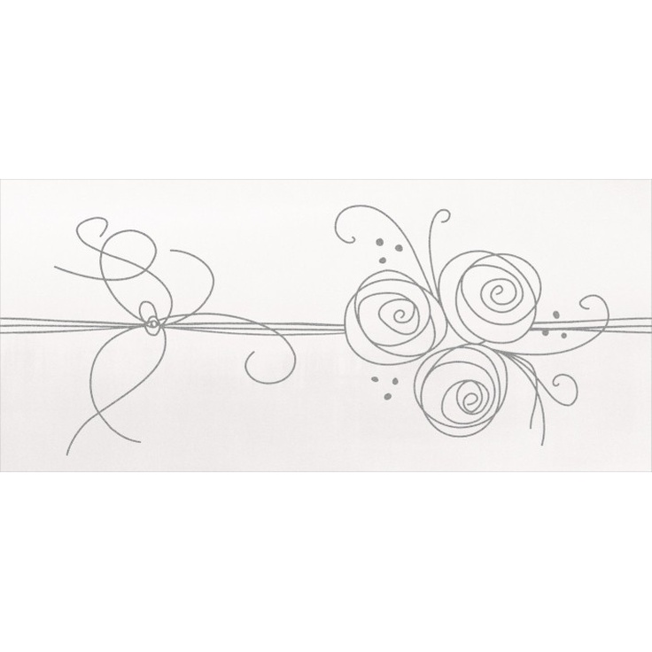 Novogres Vogue Laura Plata Декор 27x60 см, Испания - фото 1