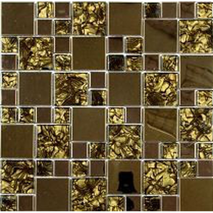 NSmosaic Metal MS-612 Мозаика 30x30 см, Китай, под мозаику - фото 1